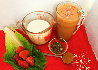 An Easy Christmas Morning Smoothie